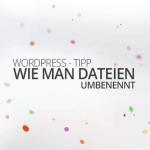 WordPress aus Berlin Dateien umbenennen by medienvirus